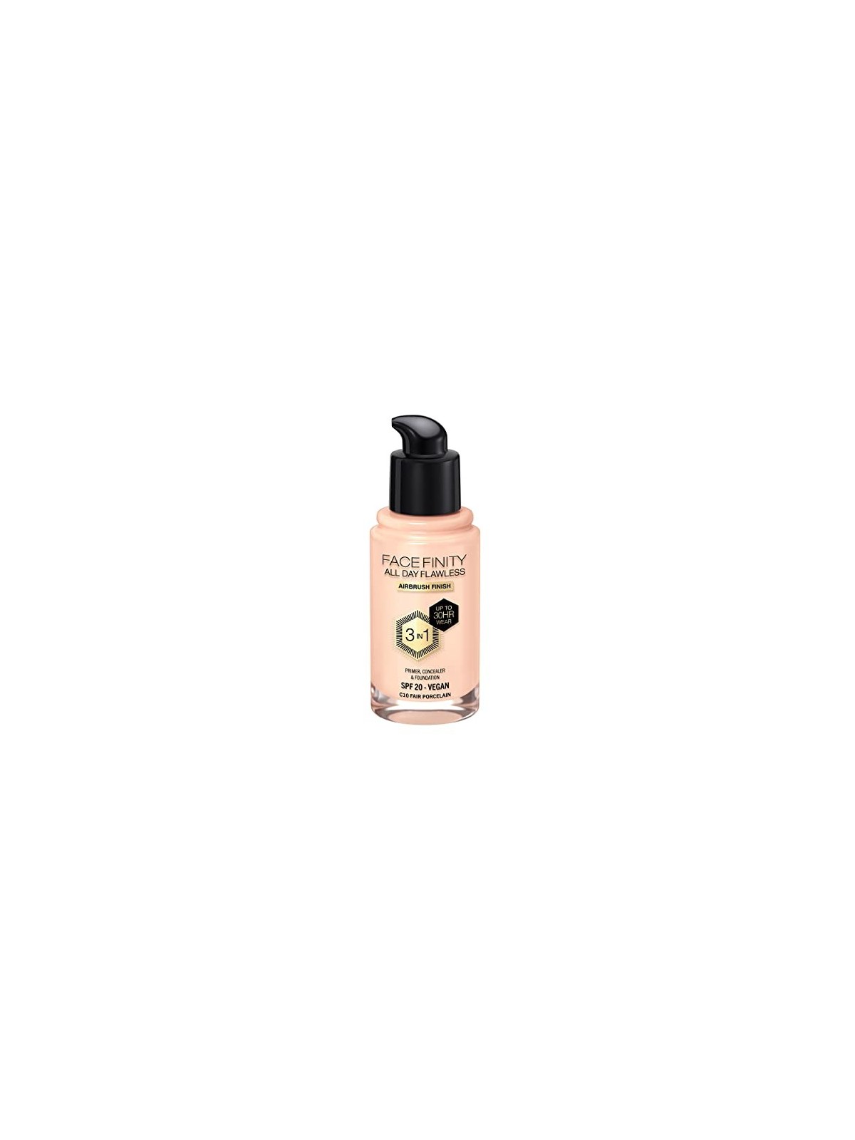 Max Factor FACEFINITY ALL DAY FLAWLESS 3 IN 1 C10 Porcellana Chiara 30ml