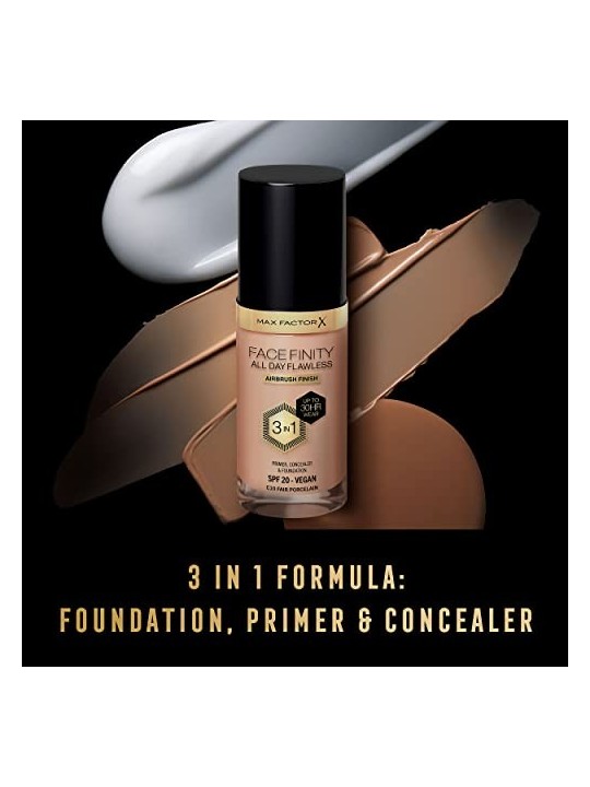 Max Factor FACEFINITY ALL DAY FLAWLESS 3 IN 1 C10 Porcellana Chiara 30ml