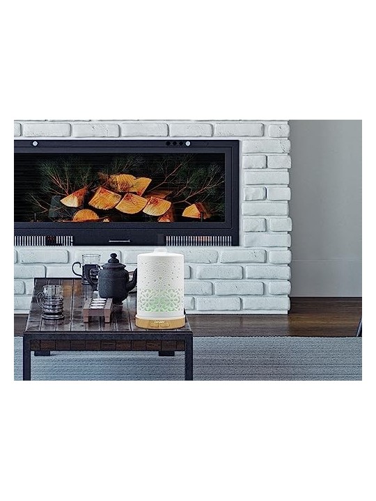 Lampada in Ceramica per Aromi e Umidificatore dAria 70404 Donna