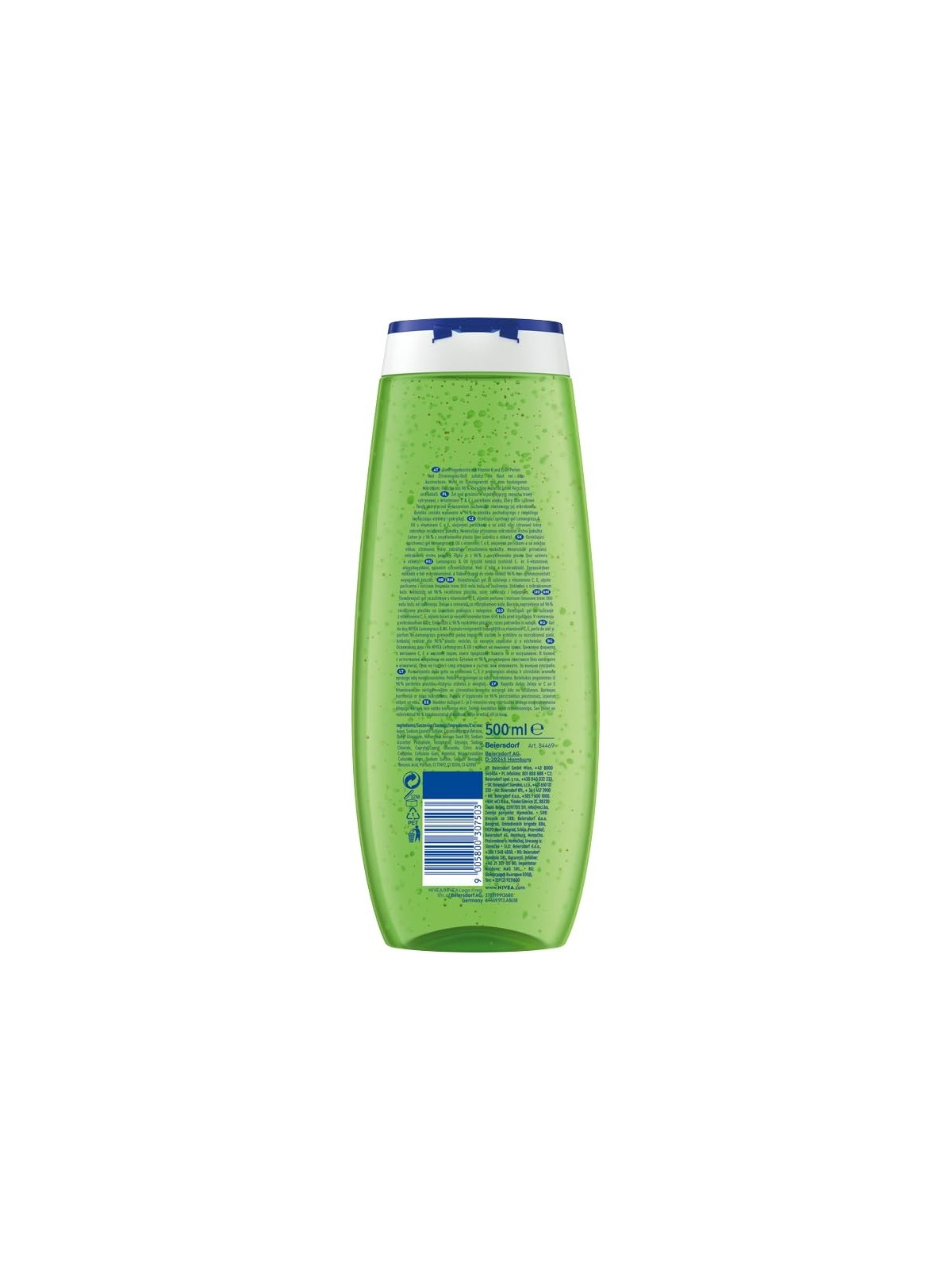 Nivea Lemongrass & Oil Care Shower Gel doccia 500ml