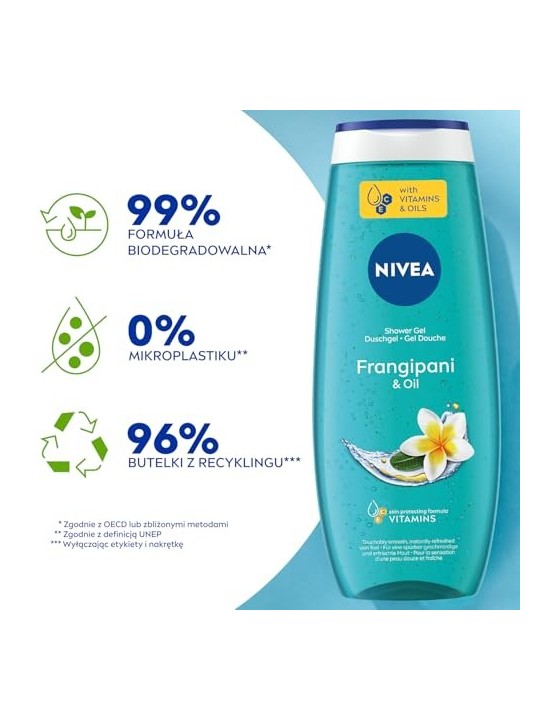 NIVEA Care Shower Gel doccia Hawaii Flower Oil 500ml
