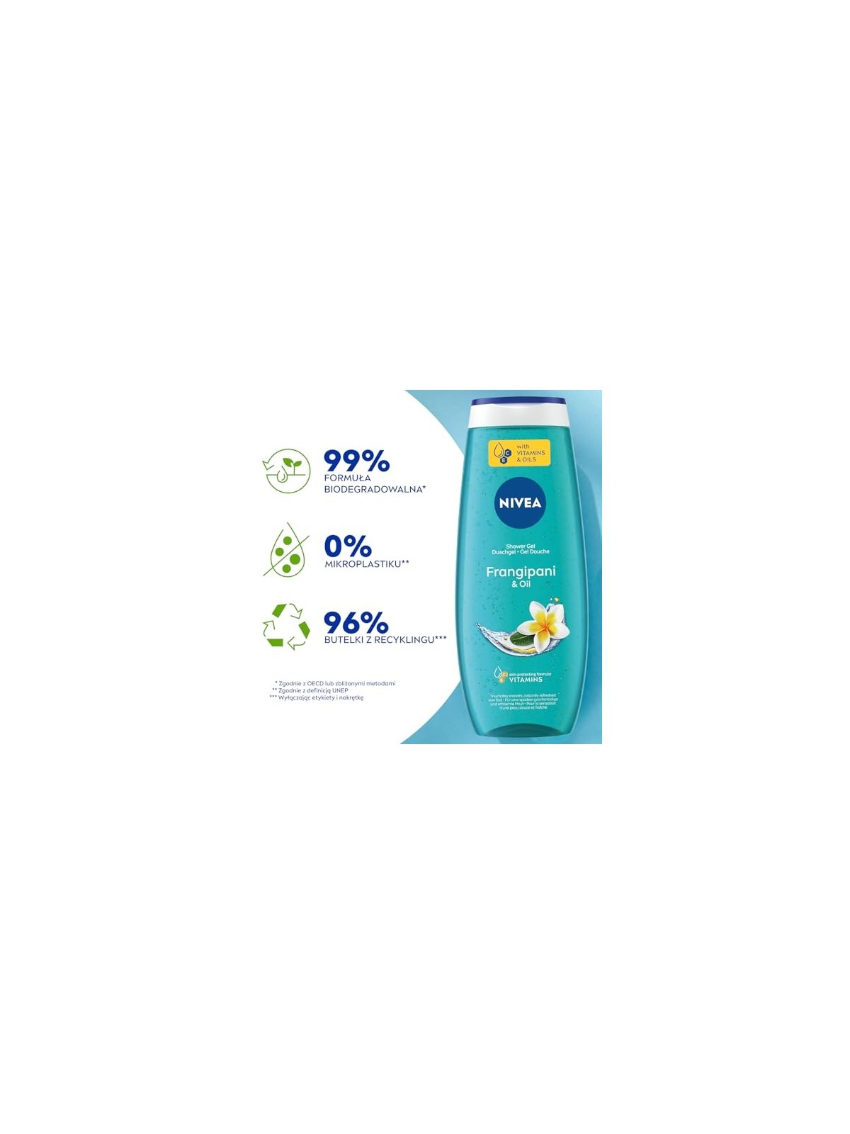 NIVEA Care Shower Gel doccia Hawaii Flower Oil 500ml
