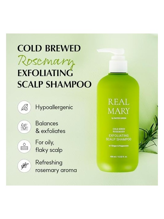Exfoliating scalp shampoo 400ml