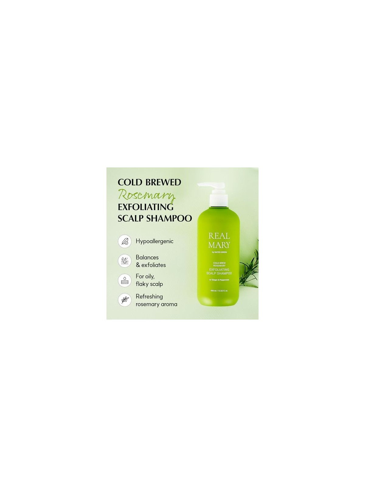 Exfoliating scalp shampoo 400ml