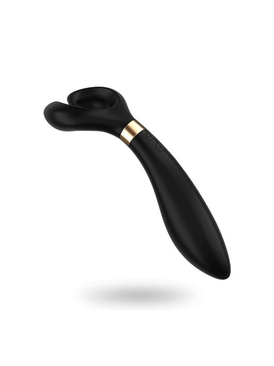 SATISFYER ENDLESS FUN VIBRATORE PER COPPIE NERO NERO 1UN