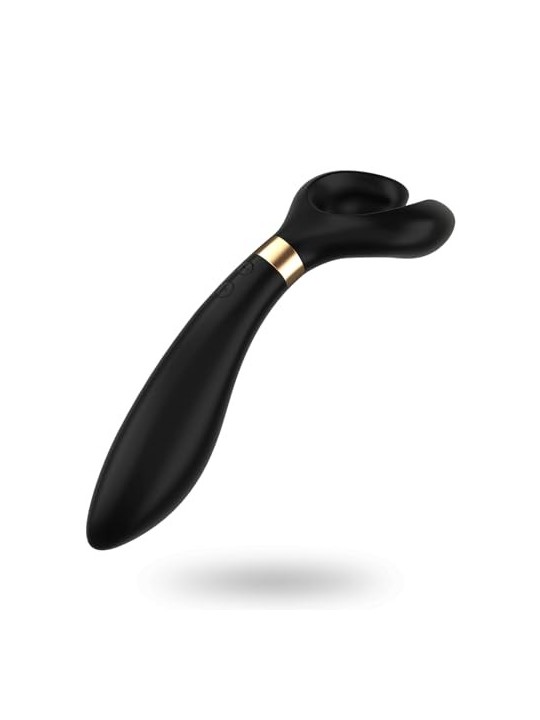 SATISFYER ENDLESS FUN VIBRATORE PER COPPIE NERO NERO 1UN