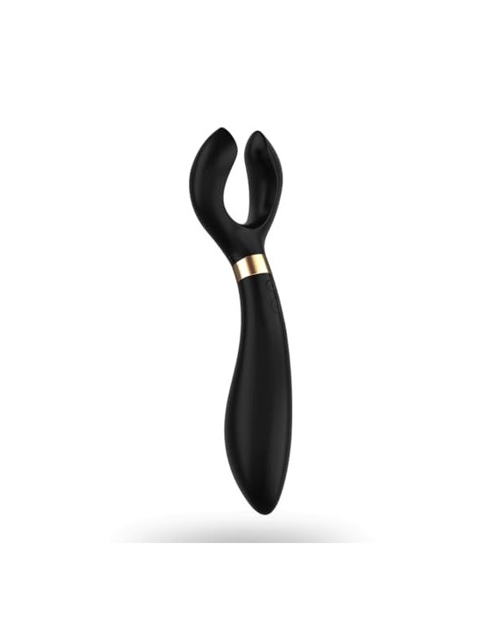 SATISFYER ENDLESS FUN VIBRATORE PER COPPIE NERO NERO 1UN
