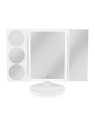 Specchio trucco illuminato a LED donna