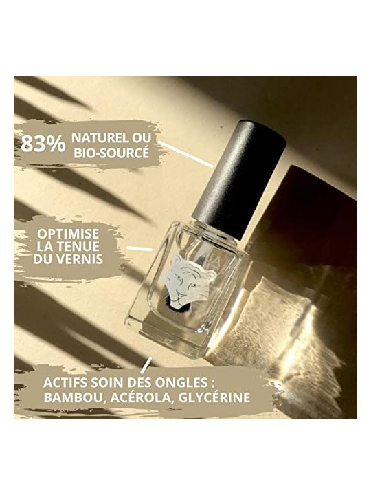All Tigers Natural Vegan Base Top Coat Smalto per Unghie 190 Punch The Air 11ml donna