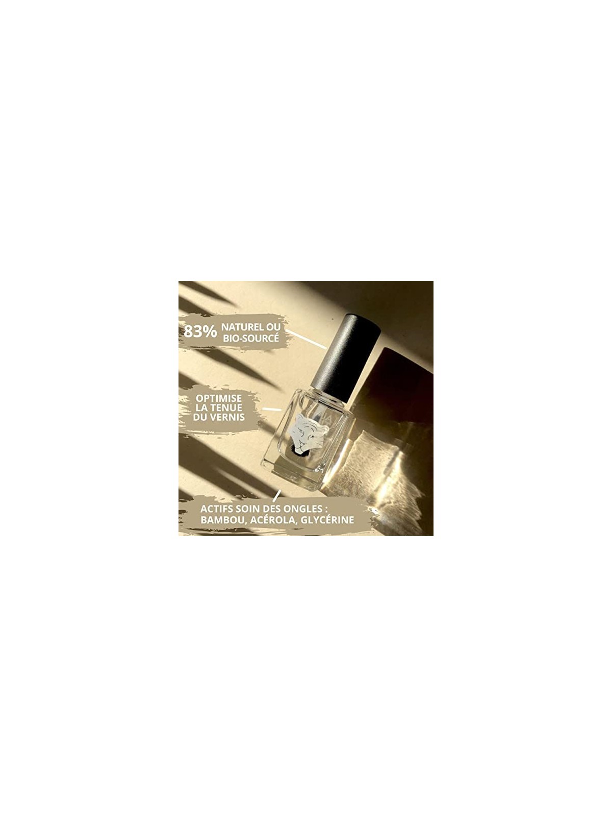 All Tigers Natural Vegan Base Top Coat Smalto per Unghie 190 Punch The Air 11ml donna