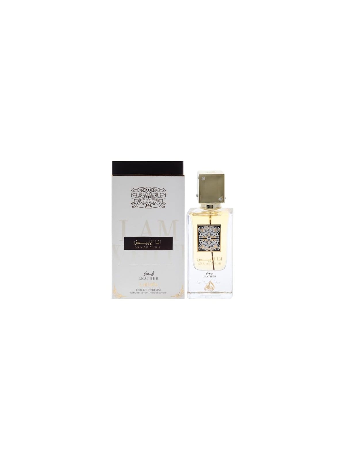 Lattafa Ana Abiyedh Leather Eau de Parfum Spray 60ml