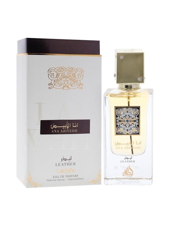 Lattafa Ana Abiyedh Leather Eau de Parfum Spray 60ml