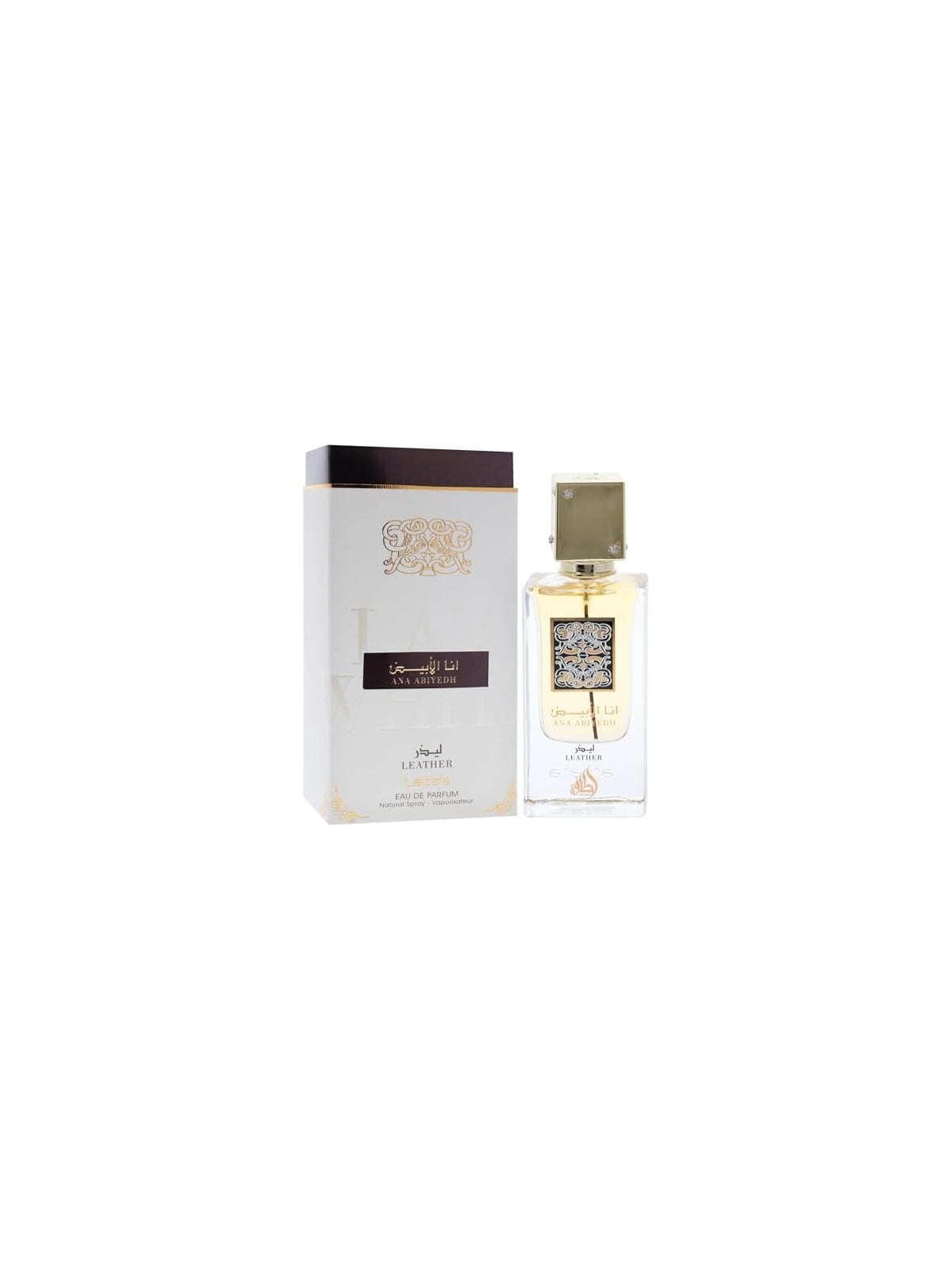 Lattafa Ana Abiyedh Leather Eau de Parfum Spray 60ml