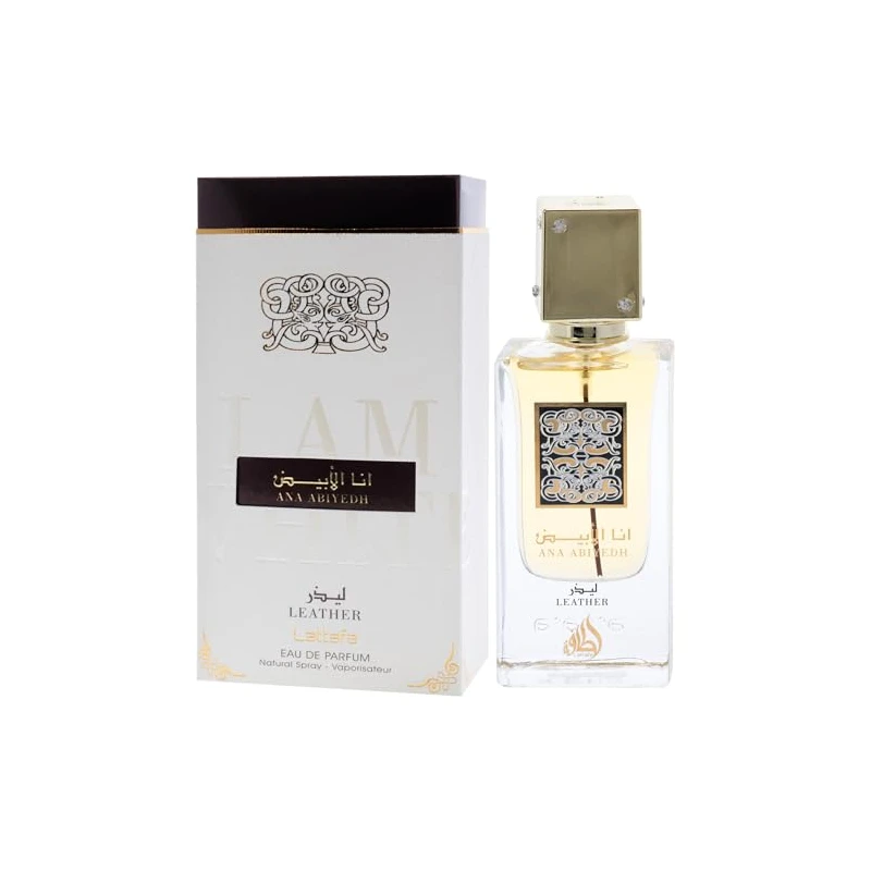 Lattafa Ana Abiyedh Leather Eau de Parfum Spray 60ml