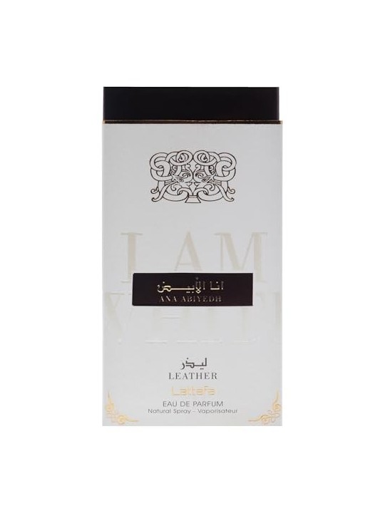 Lattafa Ana Abiyedh Leather Eau de Parfum Spray 60ml