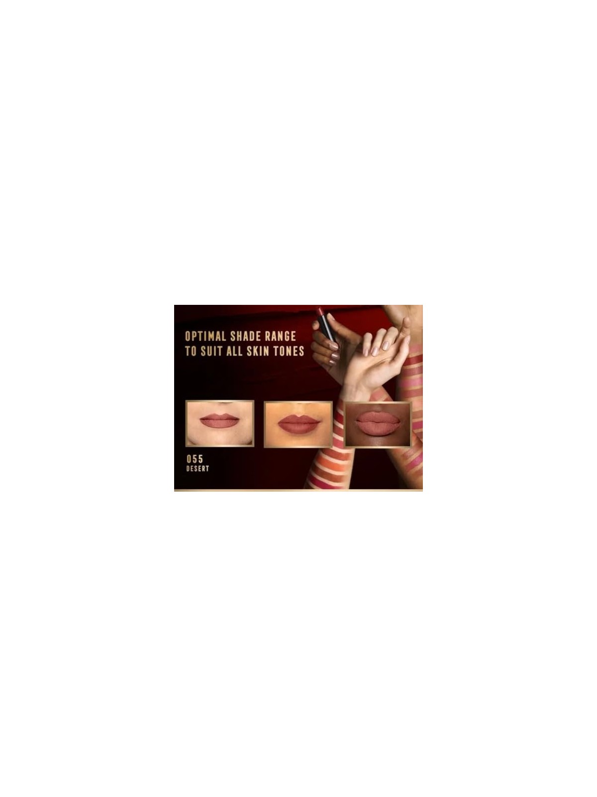 Rossetto Max Factor Velvet Matte Lips 55 Desert