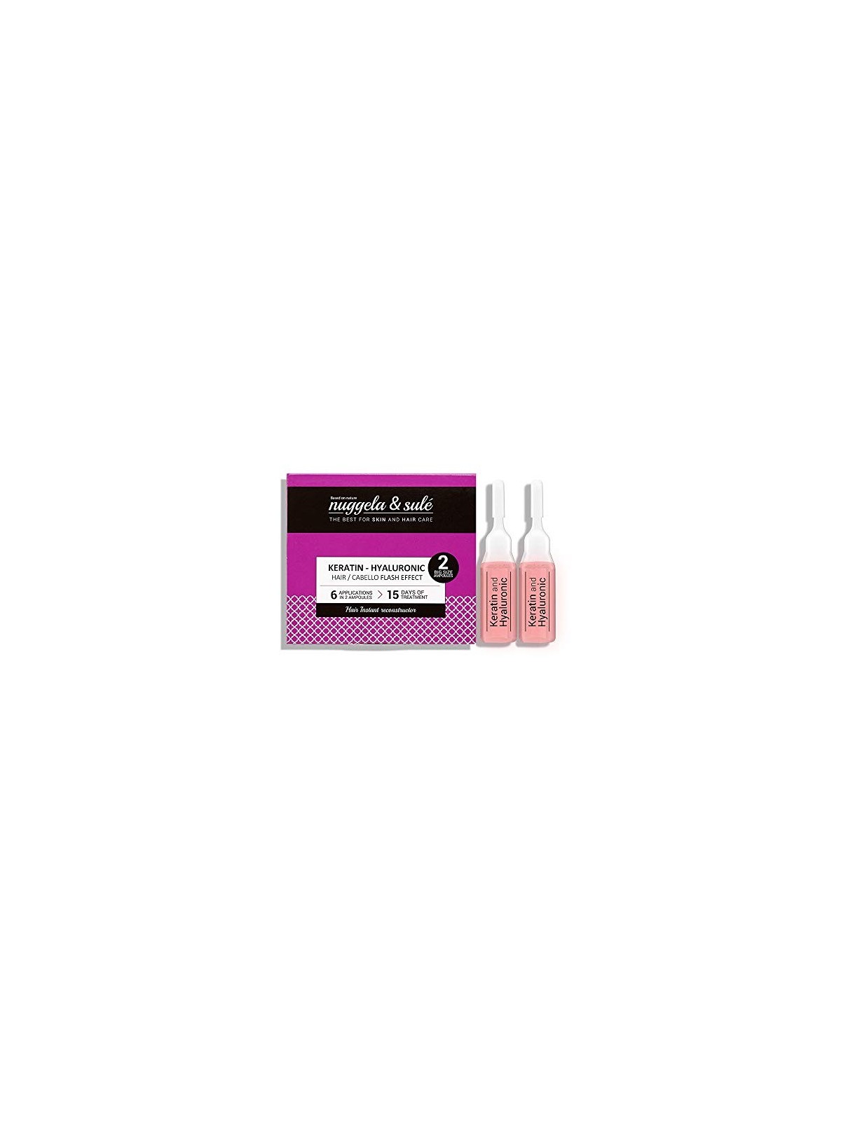 Nuggela & Sulï¿½ï¿½ HYALURONIC cheratina 2 fiale x 10ml unisex