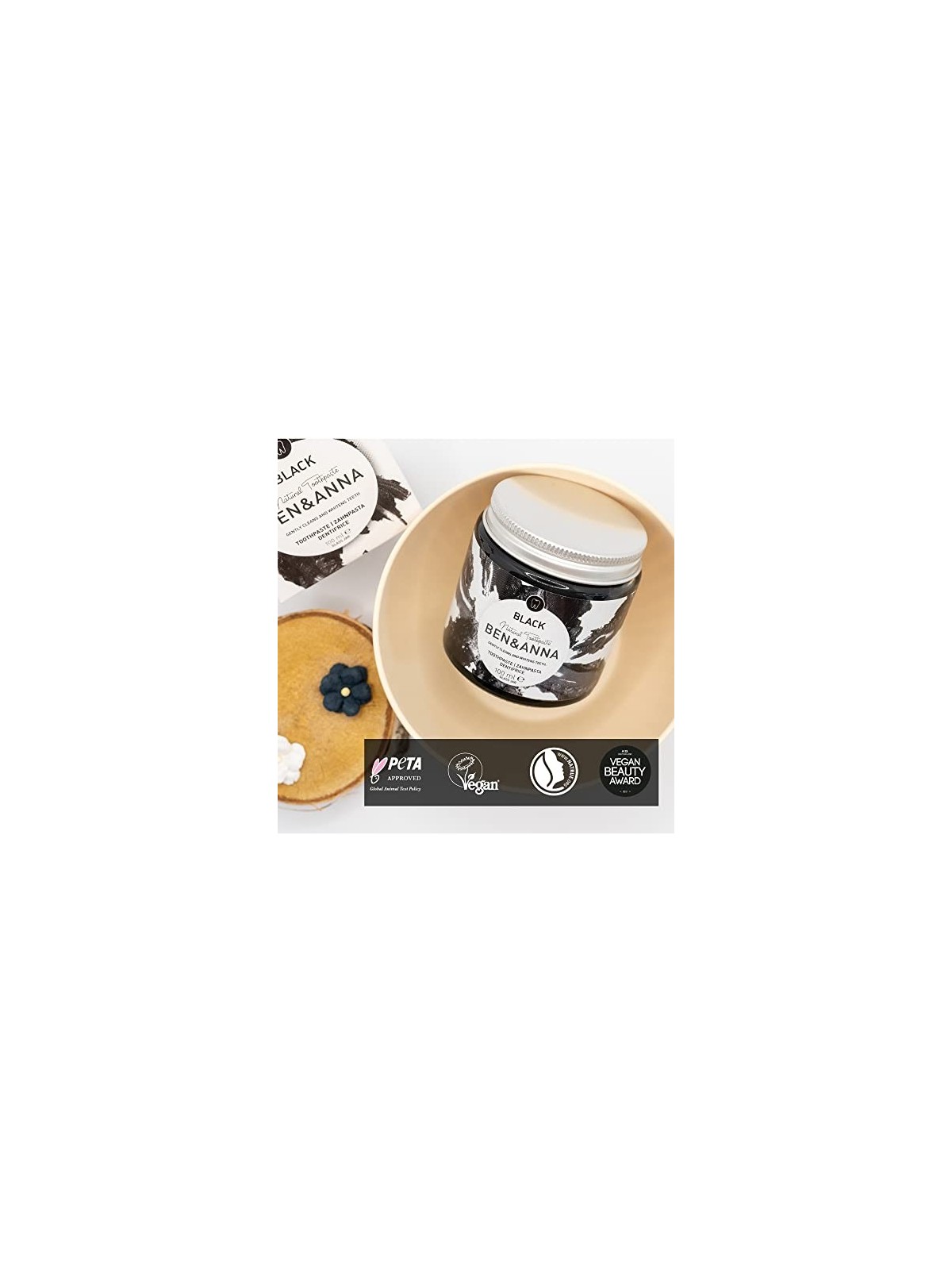 Dentifricio Sbiancante Naturale Nero 100ml