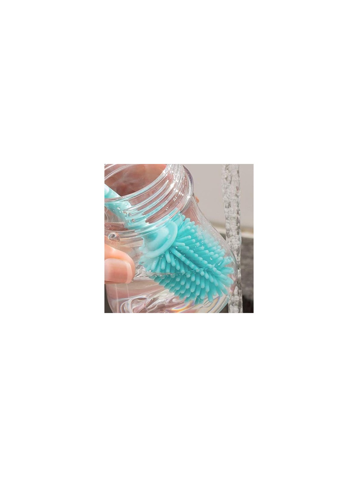 CHICCO Spazzola per bottiglie in silicone