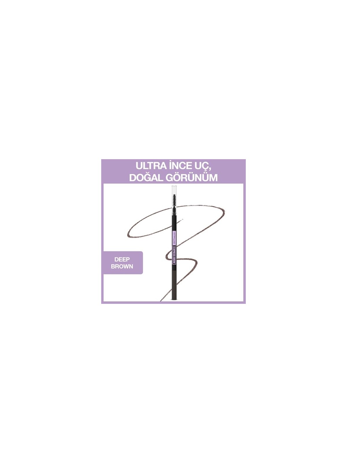 Maybelline Brow Ultra Slim Matita automatica per sopracciglia 9 g donna odstn Deep Brown