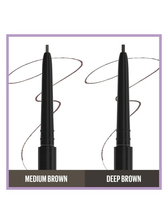Maybelline Brow Ultra Slim Matita automatica per sopracciglia 9 g donna odstn Deep Brown