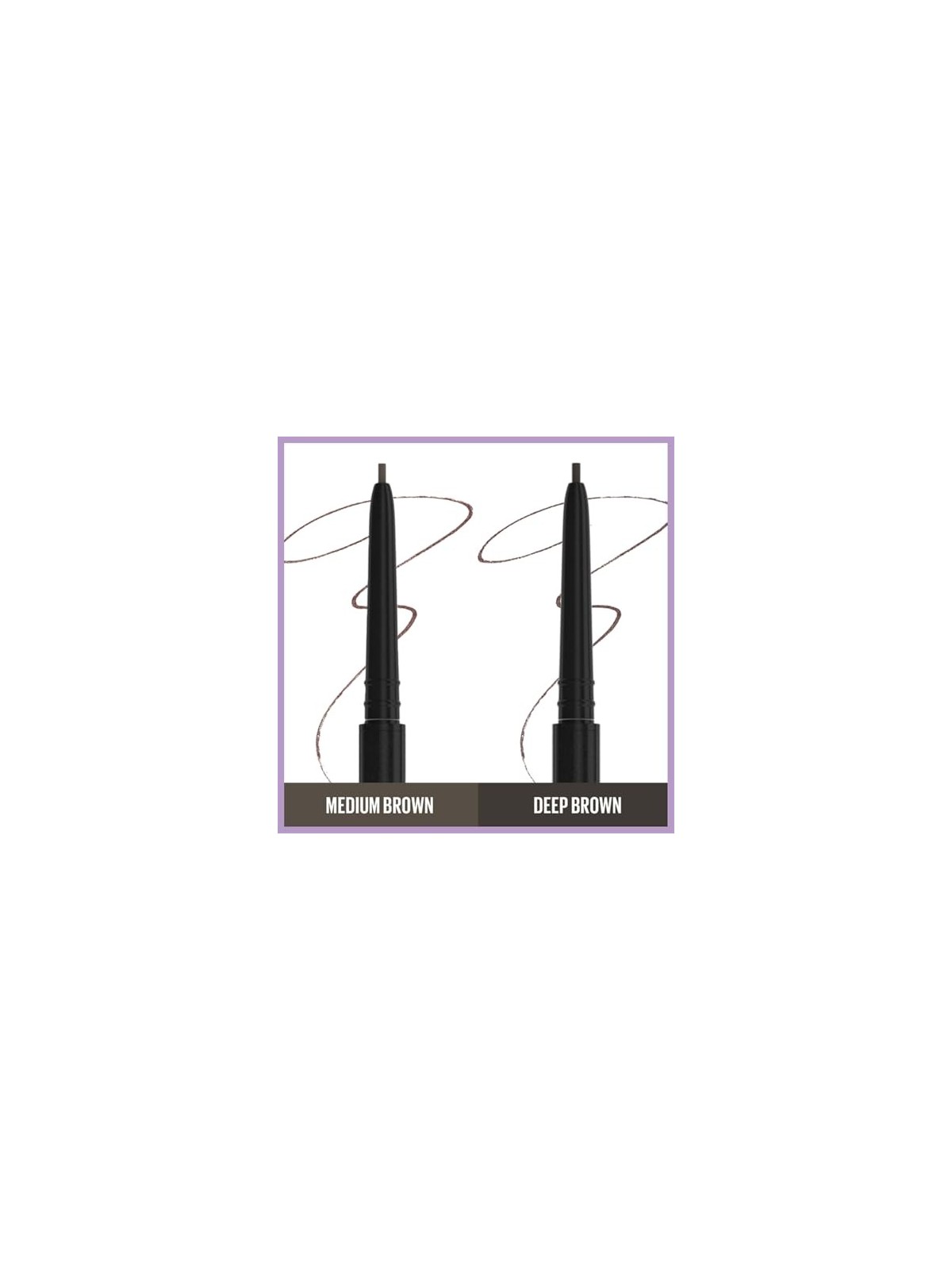 Maybelline Brow Ultra Slim Matita automatica per sopracciglia 9 g donna odstn Deep Brown