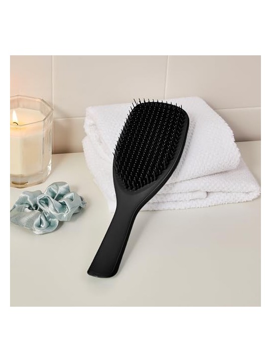 Tangle Teezer Large Wet Detangling Hair Brush Black Gloss
