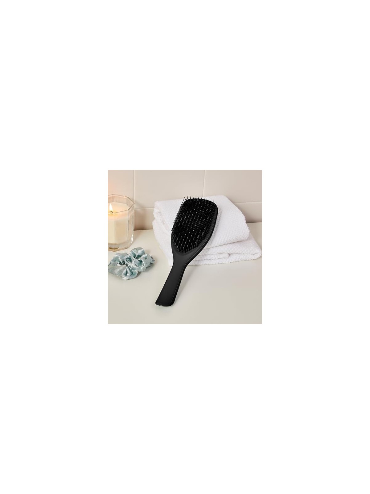 Tangle Teezer Large Wet Detangling Hair Brush Black Gloss