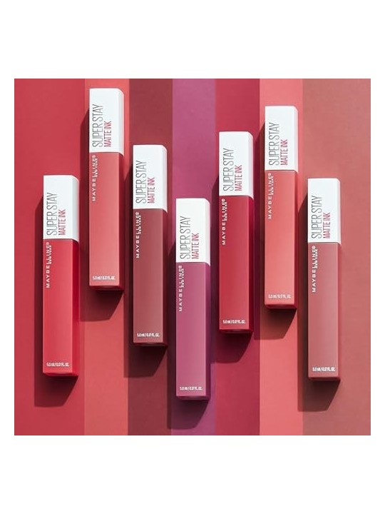 Maybelline SUPERSTAY MATTE INK rossetto 155savant donna Maybelline www.essenzetotalstyle.com 