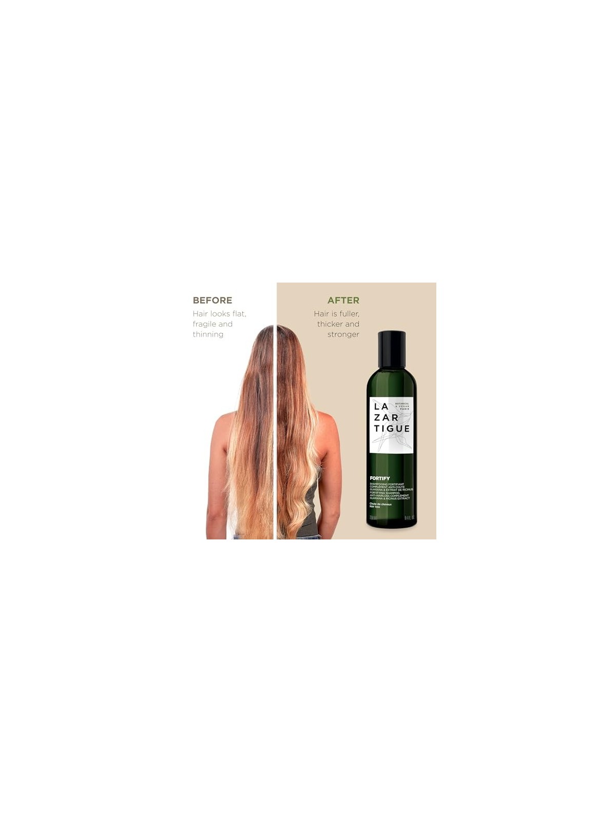 Shampoo Vegan Fortificante Lazartigue per Capelli 250ml