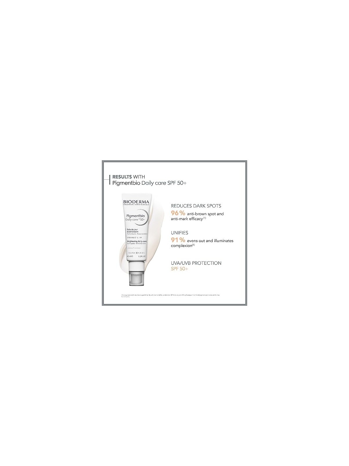 Bioderma Pigmentbio Daily Care Cream SPF50 40ml