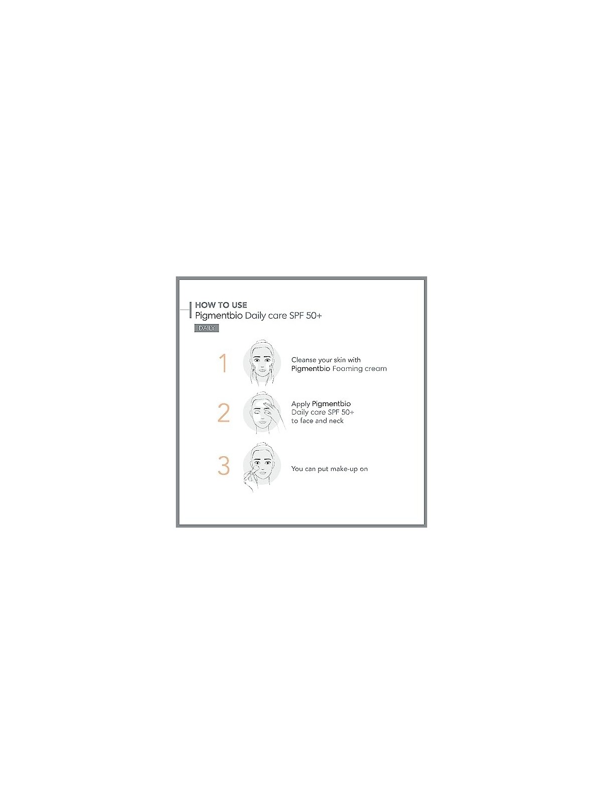 Bioderma Pigmentbio Daily Care Cream SPF50 40ml
