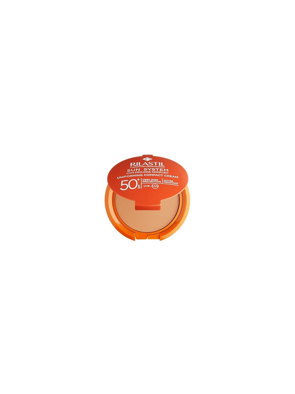 Rilastil SUN SYSTEM SPF50 crema compatta dorata donna