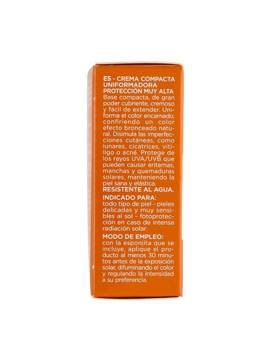 Rilastil SUN SYSTEM SPF50 crema compatta dorata donna