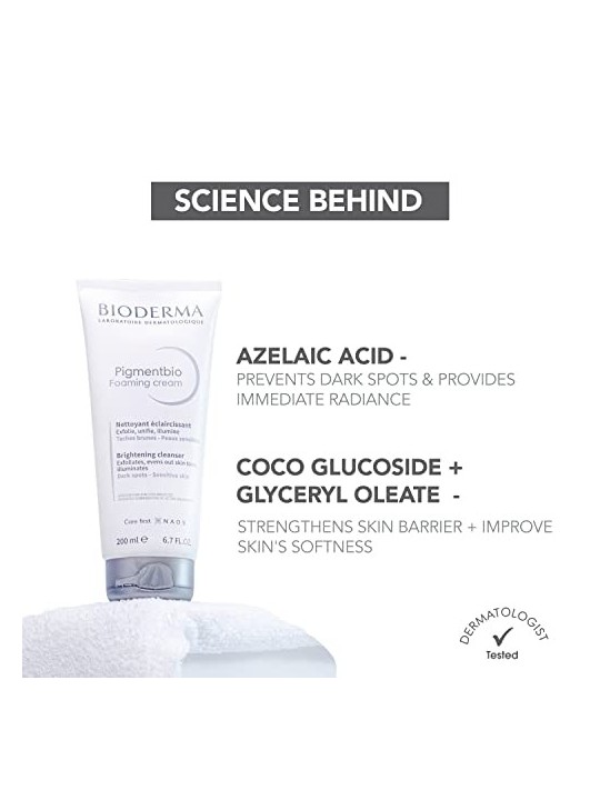 Bioderma Pigmentbio Foaming Cream Brightening Cleanser 200ml