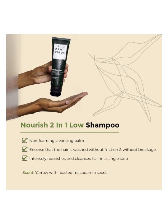 Shampoo Vegano 2in1 Lazartigue Nourish per Capelli 150ml