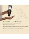 Shampoo Vegano 2in1 Lazartigue Nourish per Capelli 150ml