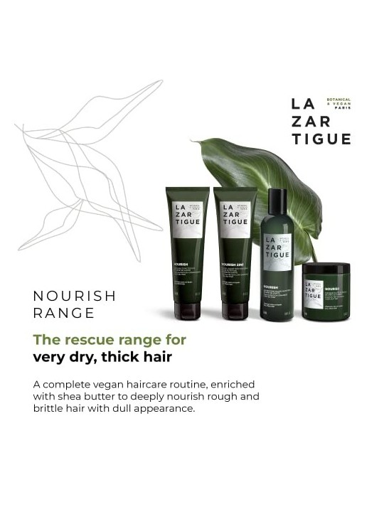 Shampoo Vegano 2in1 Lazartigue Nourish per Capelli 150ml
