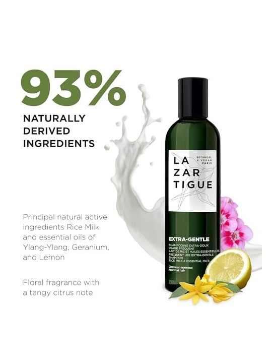 Lazartigue Vegan Extra-Gentle Shampoo for Hair