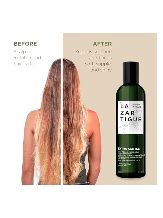 Lazartigue Vegan Extra-Gentle Shampoo for Hair