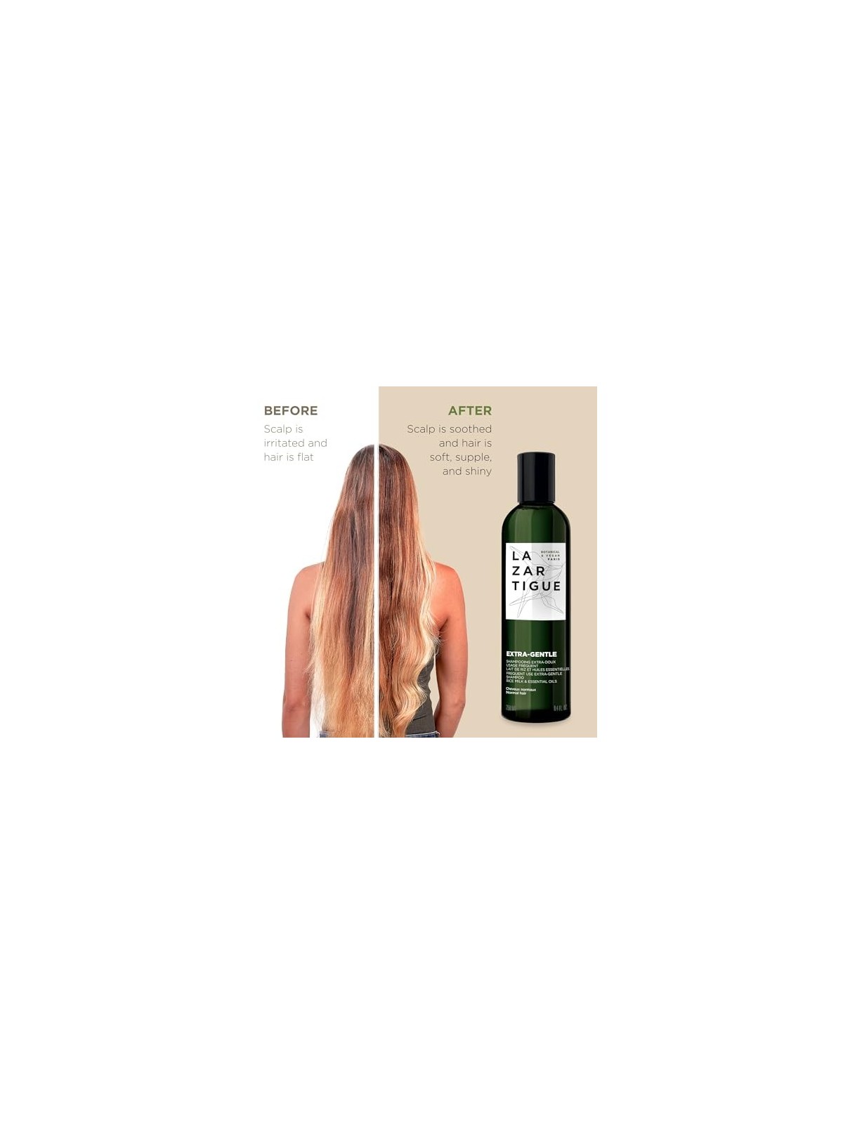Lazartigue Vegan Extra-Gentle Shampoo for Hair