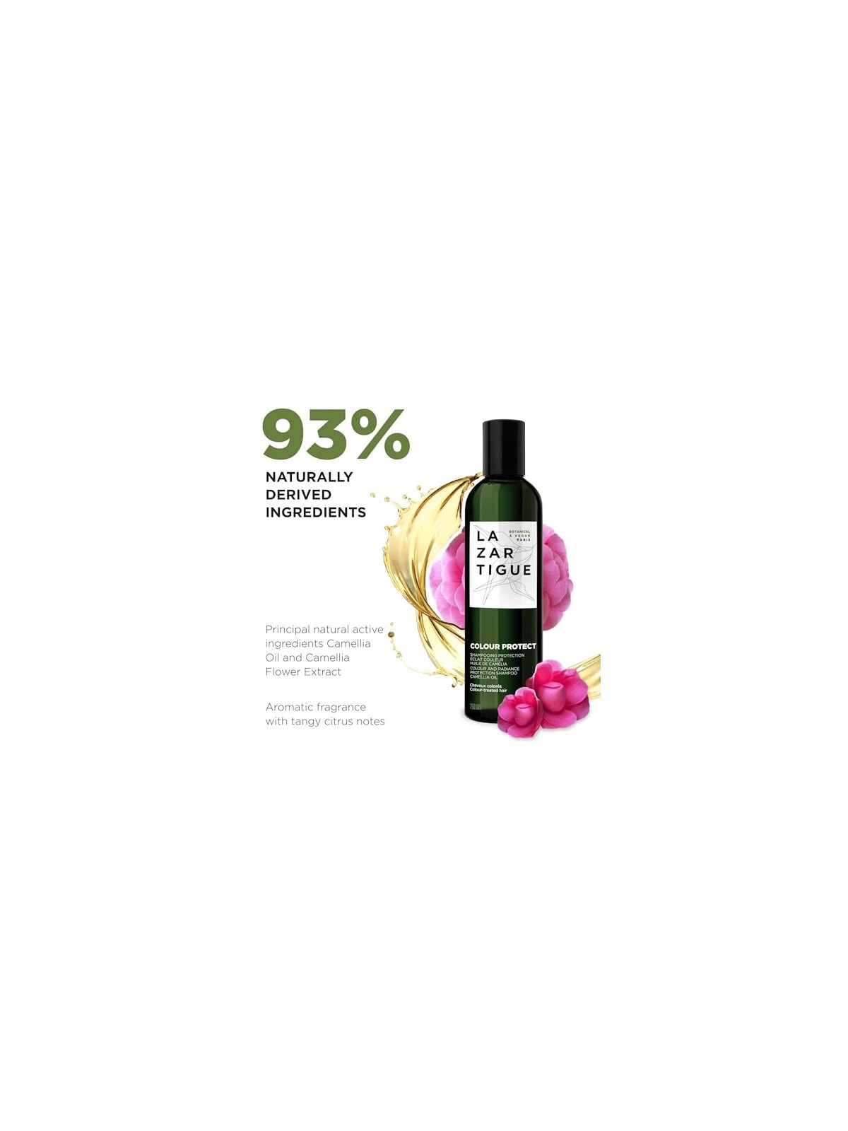 Shampoo Vegan Lazartigue Fortify per Protezione Colore 250ml