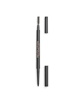Makeup Revolution Matita per sopracciglia precisa Matita per sopracciglia precisa con pennello da 005 g donna  Medium Brown