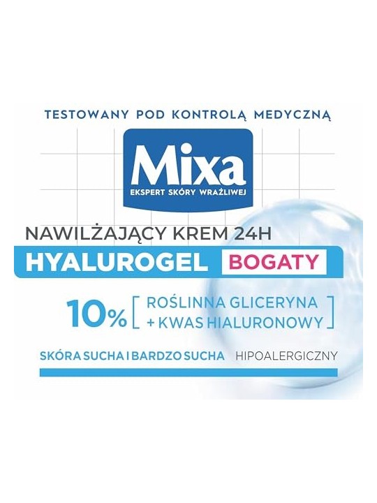 Crema idratante intensiva per pelli sensibili