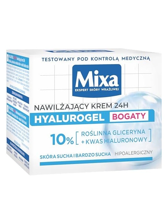 Crema idratante intensiva per pelli sensibili