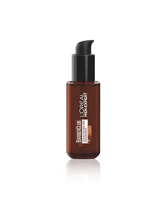 LOREAL Men Expert Barber Club Long Beard Skin Oil olio da barba uomo 30ml