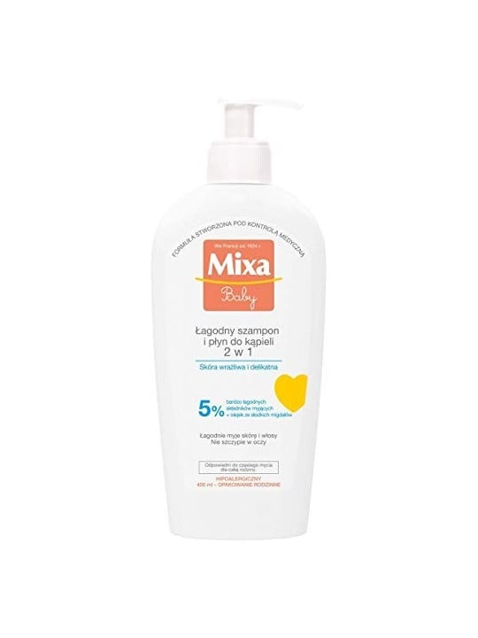 Shampoo delicato e bagno liquido 2in1 400ml