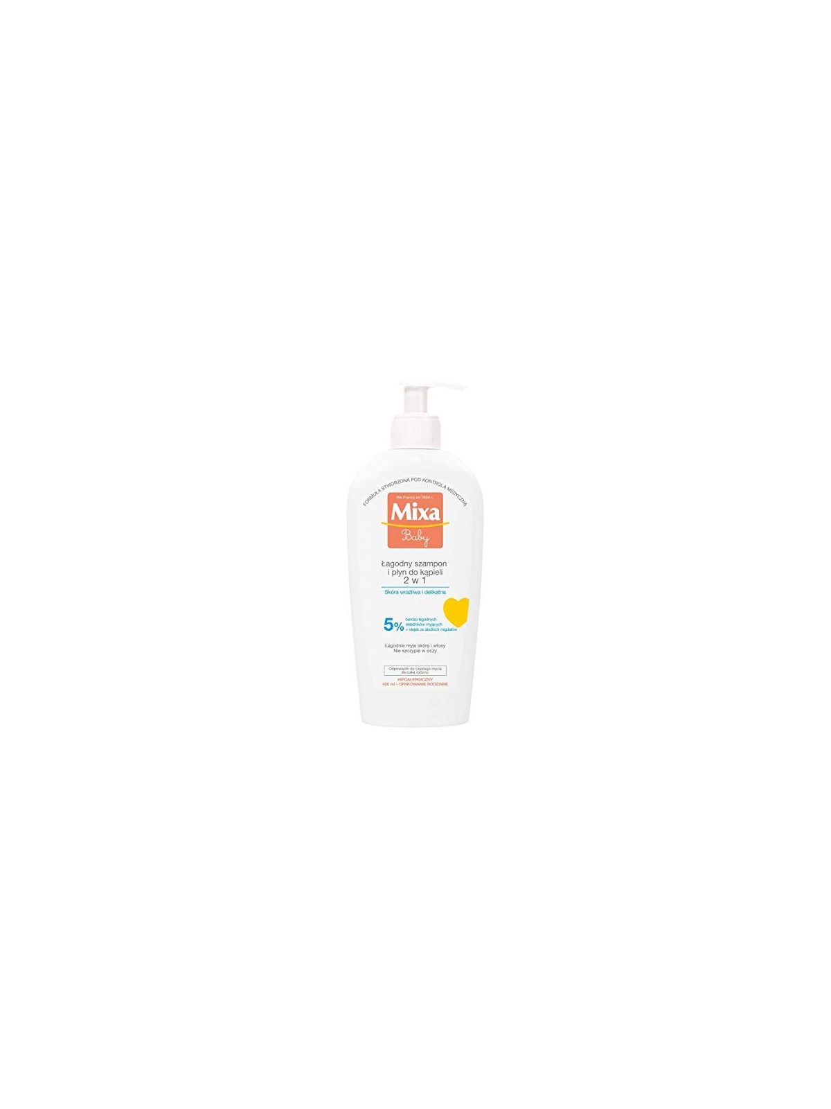 Shampoo delicato e bagno liquido 2in1 400ml