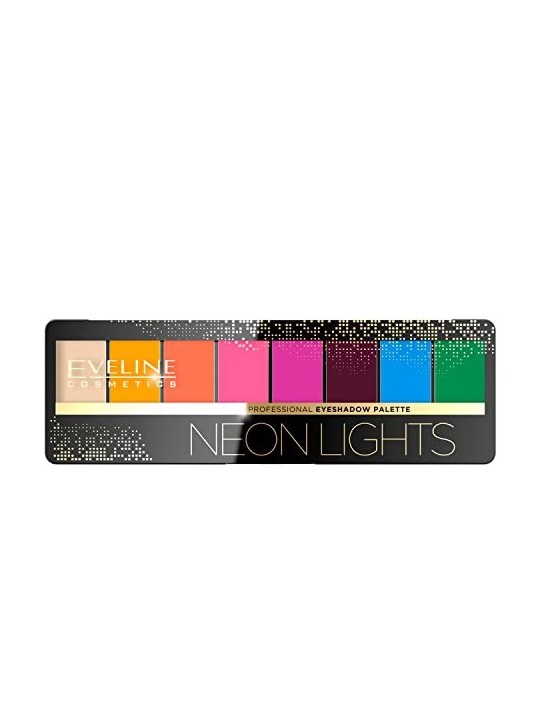 EVELINE Neon Lights Palette tavolozza ombretti 8g