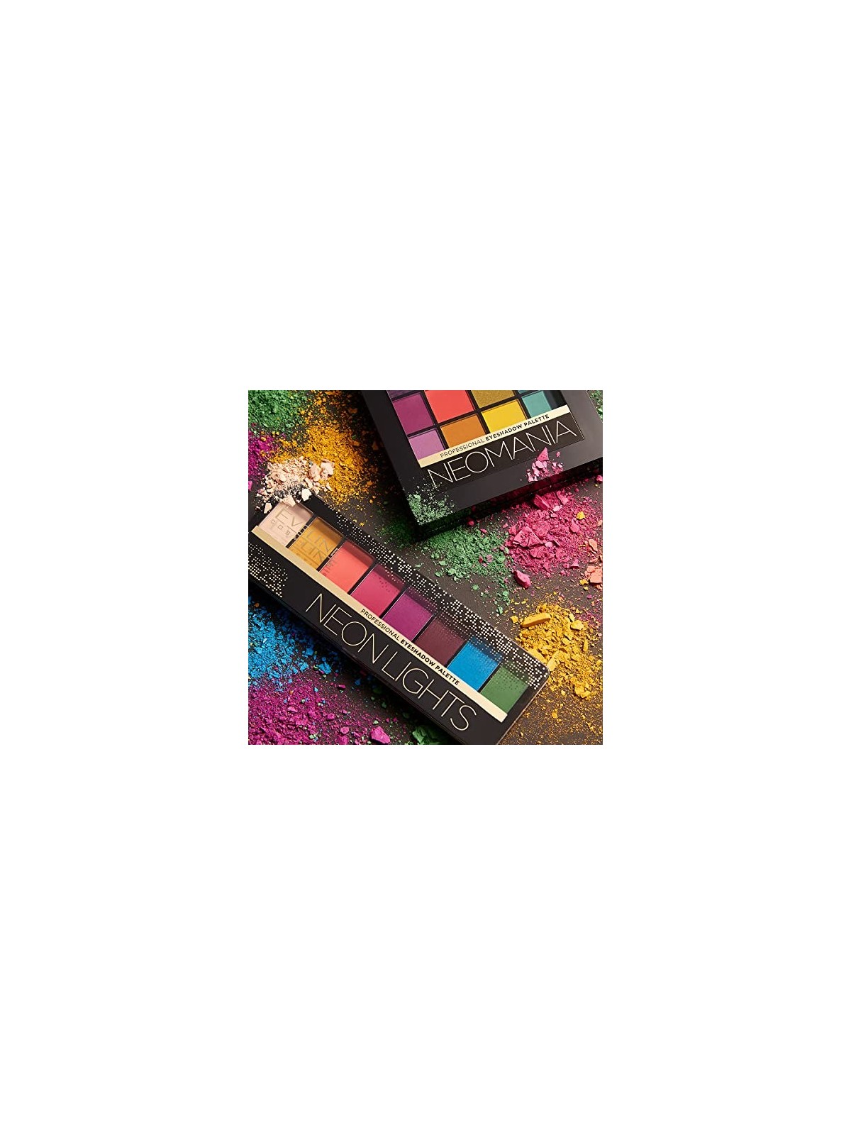 EVELINE Neon Lights Palette tavolozza ombretti 8g